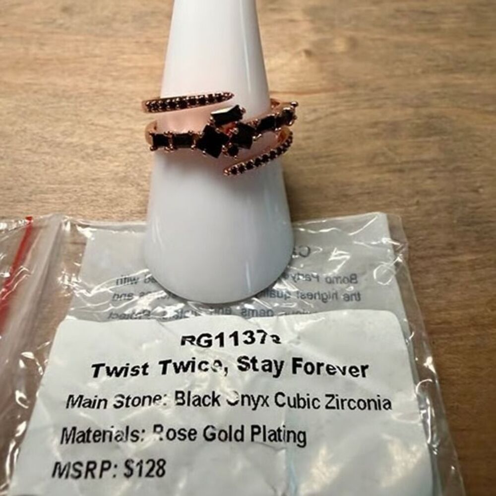 BORG (Black Onyx Rose Gold) BP OG Ring